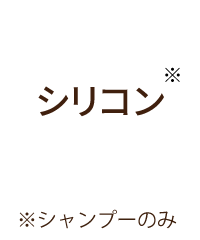 シリコン(シャンプーのみ)